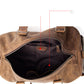 Vintage Crazy Horse Leather Men's Travel Bag - Enfance-Heureuse