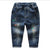 Boys jeans new spring and autumn style Korean style trend - Enfance-Heureuse