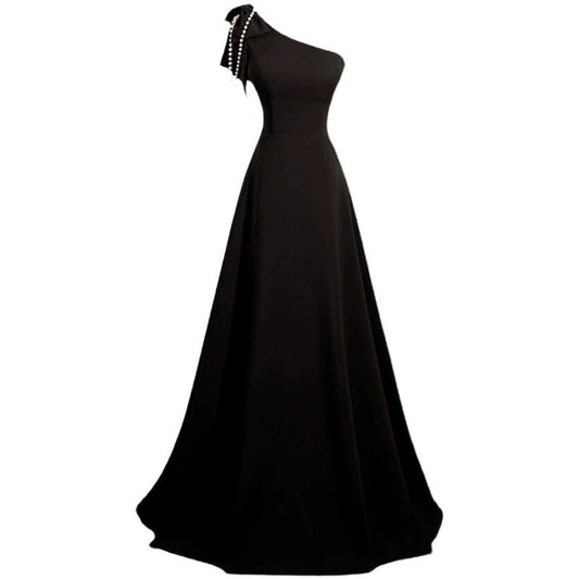 Simple Banquet Host French Piano Playing Vocal Music Art Test Violin Fashion Dress - Enfance-Heureuse