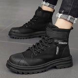 Shell Toe Thick Bottom Work Shoes Men's Boots - Enfance-Heureuse