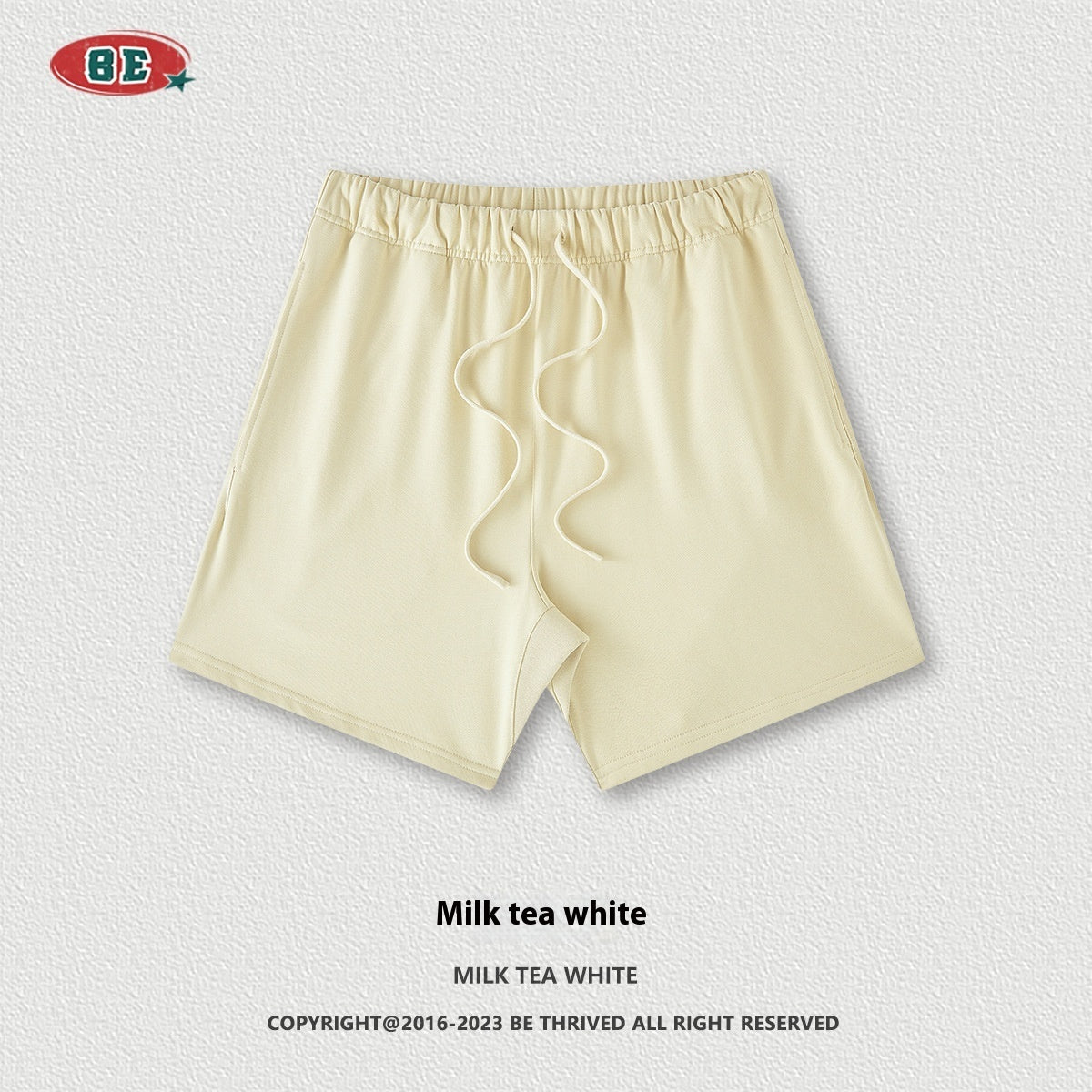 Earth Color Children's Shorts Street Tide Brand - Enfance-Heureuse