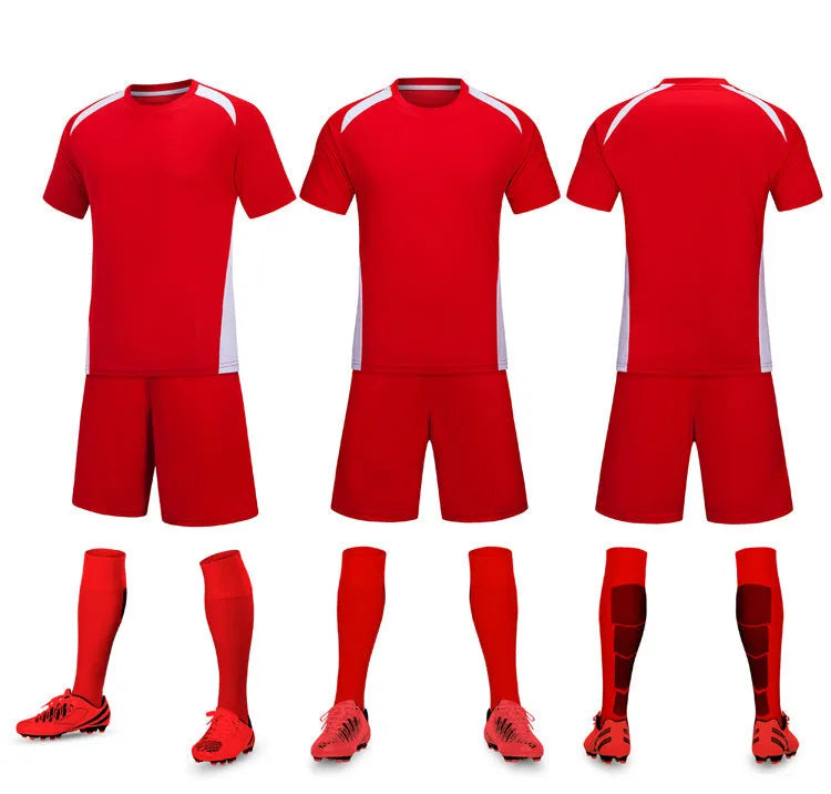 Adultes et enfants costume de formation de football - Enfance-Heureuse