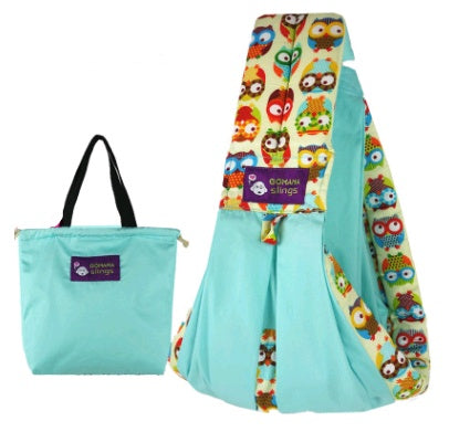 Cotton breathable sling baby carrier baby bag back pocket - Enfance-Heureuse