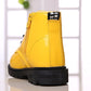 Winter Children Shoes PU Leather Waterproof Martin Boots Kids Snow Boots - Enfance-Heureuse