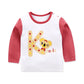Children's Long-sleeved T-shirt Cotton Single Top - Enfance-Heureuse
