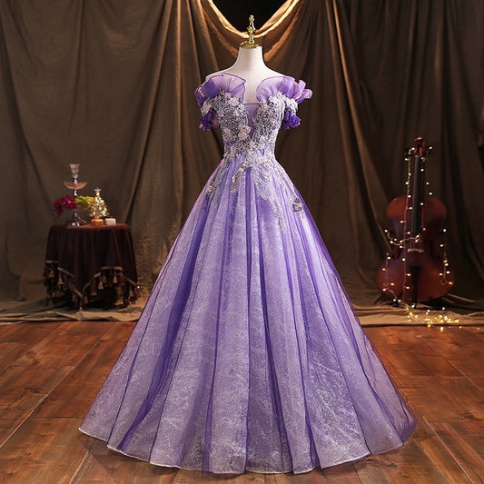 Bel Canto Solo Performance Costume Host Evening Dress - Enfance-Heureuse