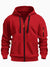 Zipper Hooded Sweatshirt Men's Sports Casual Cardigan Coat