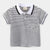 Children's Striped Short Sleeve Spicy Striped POLO Shirt - Enfance-Heureuse
