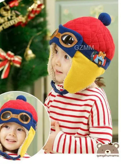 Bonnet pilote hiver - Enfance-Heureuse