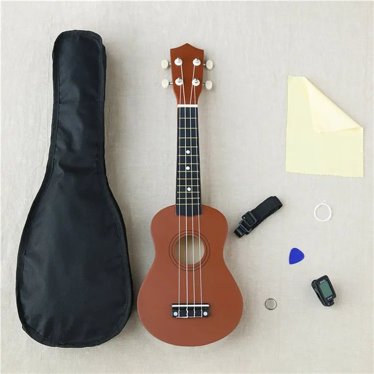21 inch wooden ukulele - Enfance-Heureuse