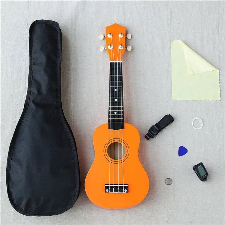 21 inch wooden ukulele - Enfance-Heureuse