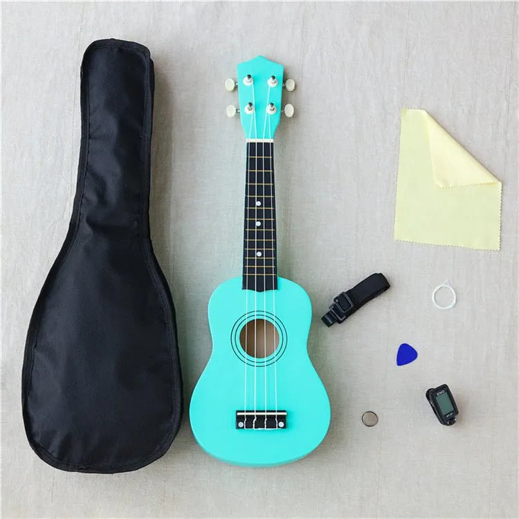 21 inch wooden ukulele - Enfance-Heureuse