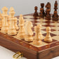 Chess Solid Wood Set Large Children's Wooden Folding Chessboard - Enfance-Heureuse