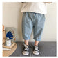 Children's cropped jeans - Enfance-Heureuse