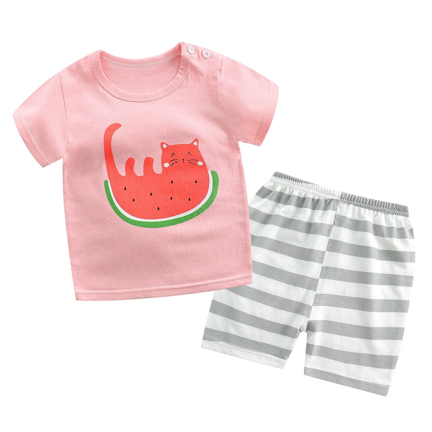 Cotton T-shirt Women Treasure Summer Shorts Baby Clothes Manufacturer - Enfance-Heureuse