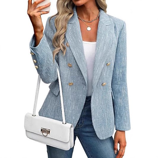 Women's Clothing Solid Color Suit Autumn Simplicity Style - Enfance-Heureuse