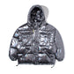 Dark Reflective Cargo Parkas Jackets Mens Hip Hop Streetwear Padded Jackets Harajuku Windbreaker Parka Coats Techwear - Enfance-Heureuse