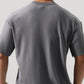 Men's Plus Size Round Neck Half Sleeve T-Shirt - Enfance-Heureuse