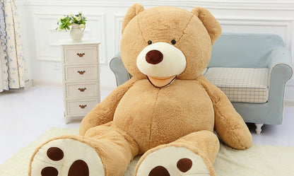 Giant Teddy Bear Plush Toy Huge Soft Toys Leather Shell - Enfance-Heureuse