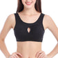 Cotton Anti-expansion Anti-Sag Gathering Adjustment Sports Bra - Enfance-Heureuse