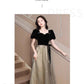 Women's French Light Luxury And Luxurious Black Evening Dress - Enfance-Heureuse