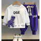 Boys Sweater Suit Clothes Fashionable Children Korean Style - Enfance-Heureuse