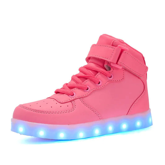 Enfants de Mode Casual Baskets Lumineuses