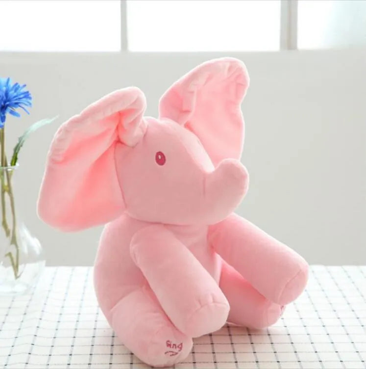 Peek-UN-Boo D'éléphants Interactifs En Peluche Jouet - Enfance-Heureuse