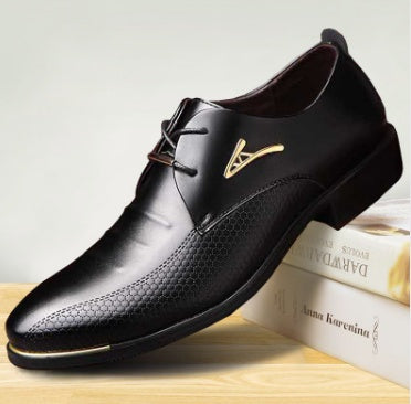 luxury Brand Classic Man Pointed Toe Dress Shoes Mens Patent Leather Black Wedding Shoes Oxford Formal Shoes Big Size fashion - Enfance-Heureuse