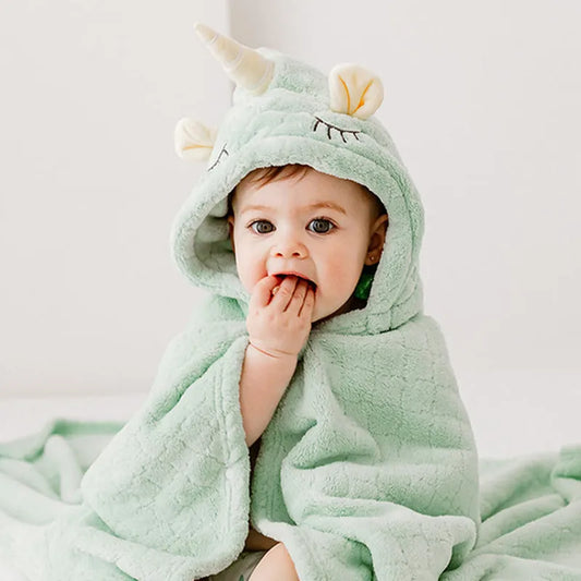 Serviette de bain polaire corail Lion Koala Serviette de bain - Enfance-Heureuse
