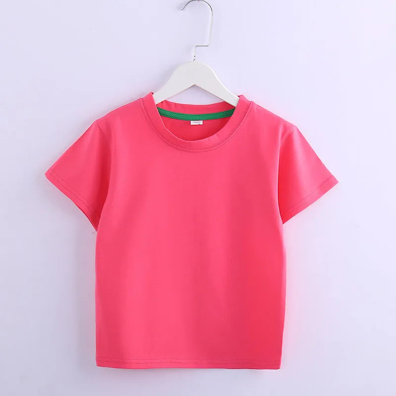 Children's Wear Children's Short Sleeved T-shirt - Enfance-Heureuse