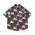 Retro Printed Shirt Short Sleeve Loose Design - Enfance-Heureuse