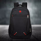 Mens Black Large Backpack Rucksack - Outdoor Sport Work School Travel Hiking Bag - Enfance-Heureuse