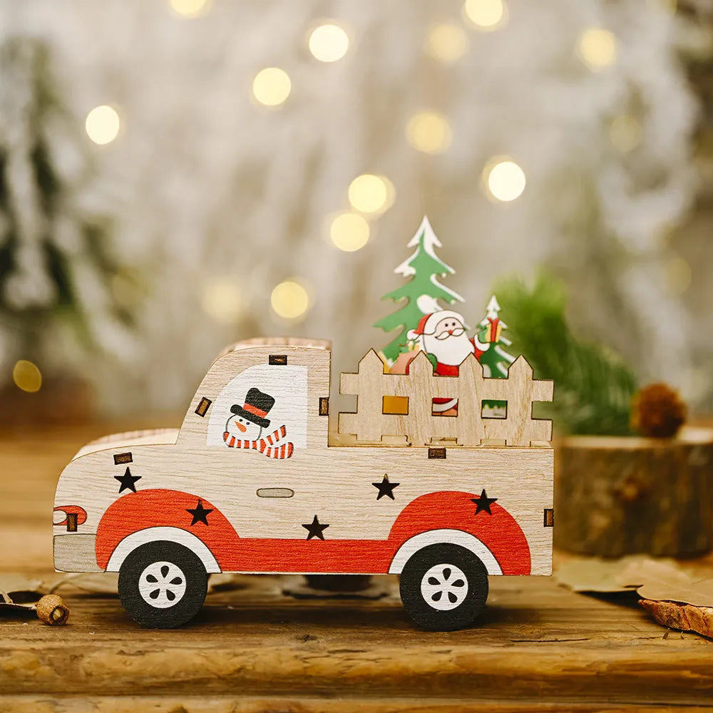 Santa Claus fournitures creative décoration de voiture - Enfance-Heureuse