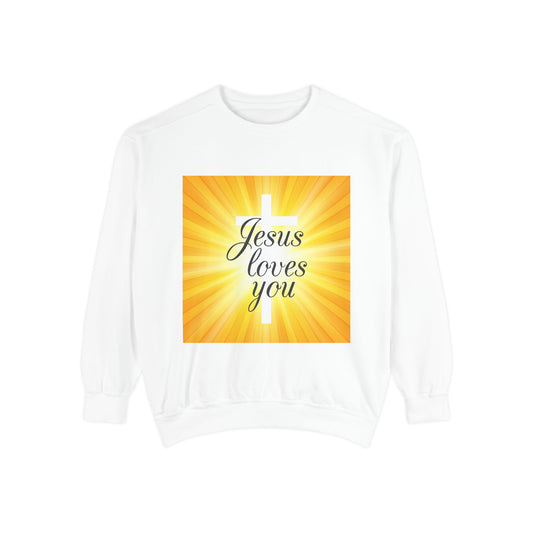 Unisex Garment-Dyed Sweatshirt