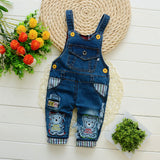 Kids Strap Jeans For Boys And Girls - Enfance-Heureuse