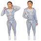 Women's Cotton Sweater Tight-fitting Two-piece Suit - Enfance-Heureuse