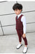Boys Autumn Clothing Two-piece Vest Set - Enfance-Heureuse