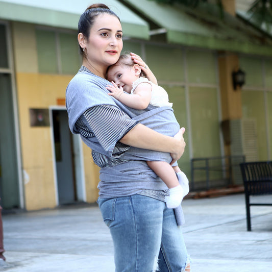 Baby sling solid color baby carrier - Enfance-Heureuse