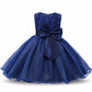 Princess Flower Girl Dress Summer Tutu Wedding Birthday Party Dresses - Enfance-Heureuse