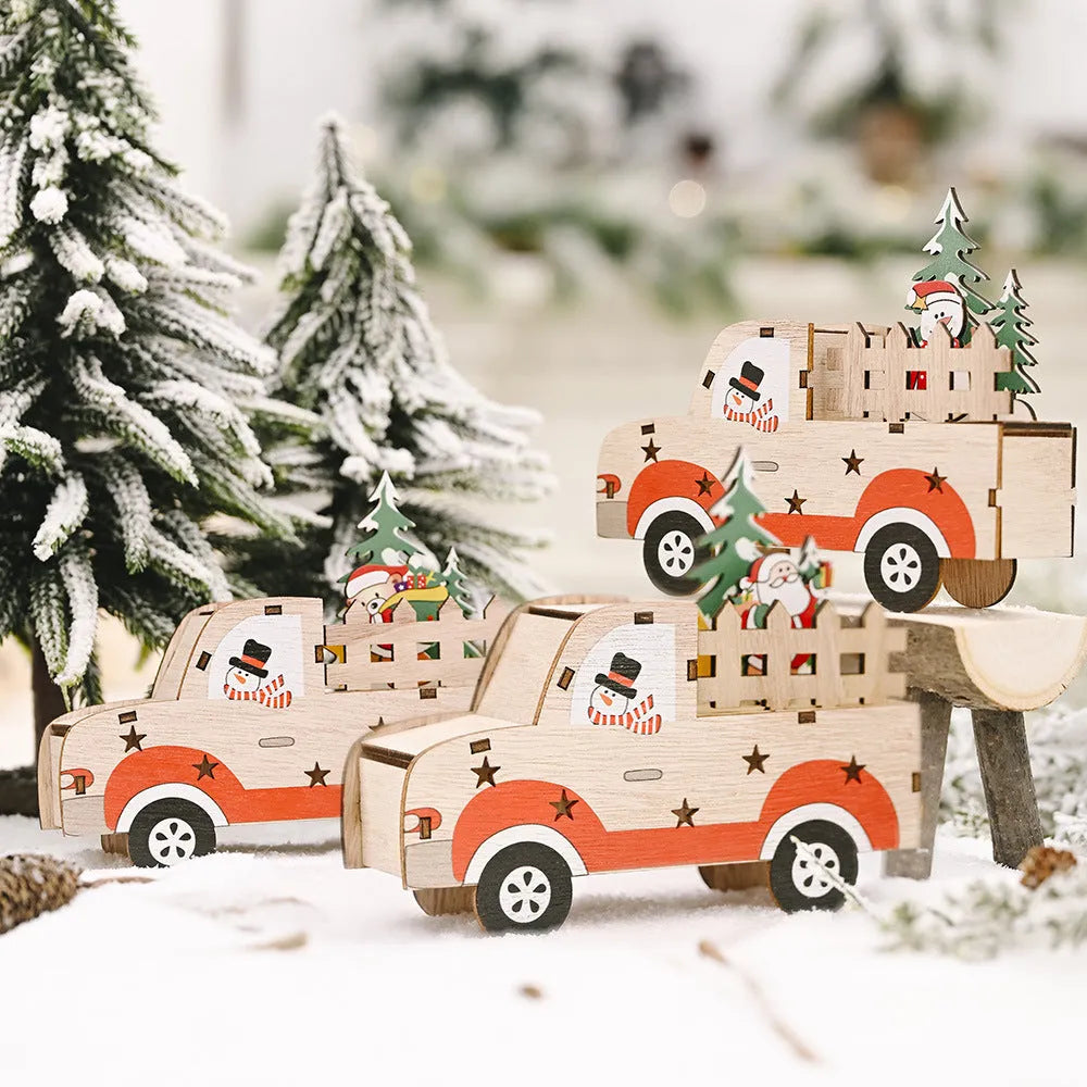 Santa Claus fournitures creative décoration de voiture - Enfance-Heureuse