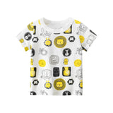 Children's Summer New Boys Short Sleeve T-shirt - Enfance-Heureuse