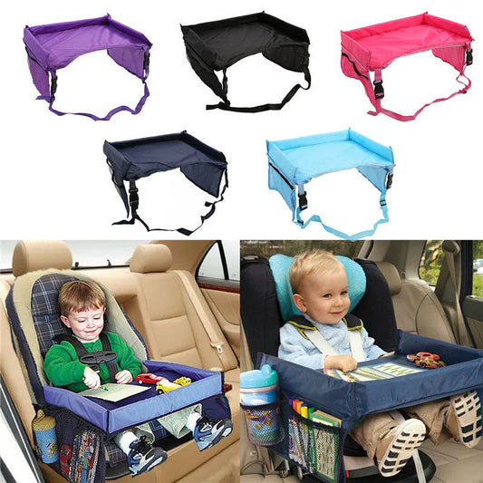 Table de plateau de table de jouet imperméable pour enfants montée sur véhicule - Enfance-Heureuse