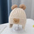 Children's Hat Autumn And Winter Girls Sleeve Cap Korean Style - Enfance-Heureuse