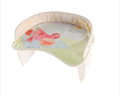 Children's toys storage waterproof table pouch car storage table dining table tray waterproof toy table - Enfance-Heureuse