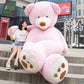 Giant Teddy Bear Plush Toy Huge Soft Toys Leather Shell - Enfance-Heureuse