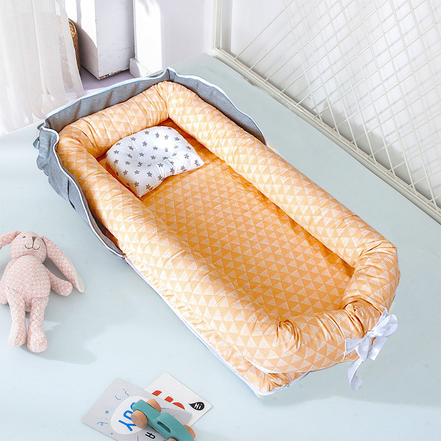 Cotton Portable Baby Crib Newborn Foldable - Enfance-Heureuse
