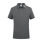 Breathable Refreshing Fashion Letter Short Sleeve Lapel Polo Shirt - Enfance-Heureuse