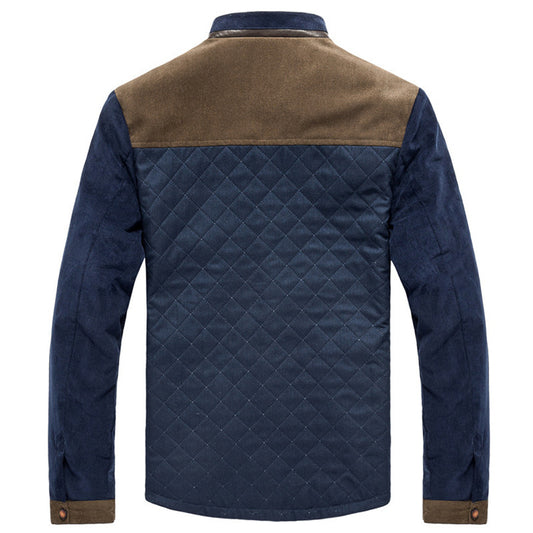 Spring Autumn New Men's Casual Jackets Solid Men Patchwork Slim Fit Coats Male Tracksuit Mens Sportswear Men - Enfance-Heureuse