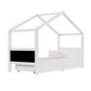Solid Wood Children's Bed With Double Drawers - Enfance-Heureuse